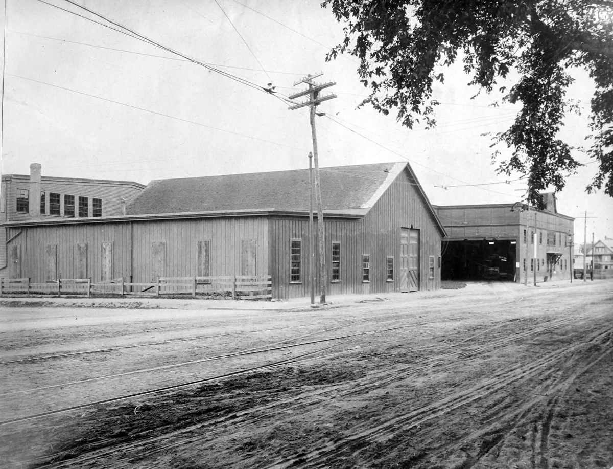 Boston — Carhouses; Boston — Old Photos — Street Railroads