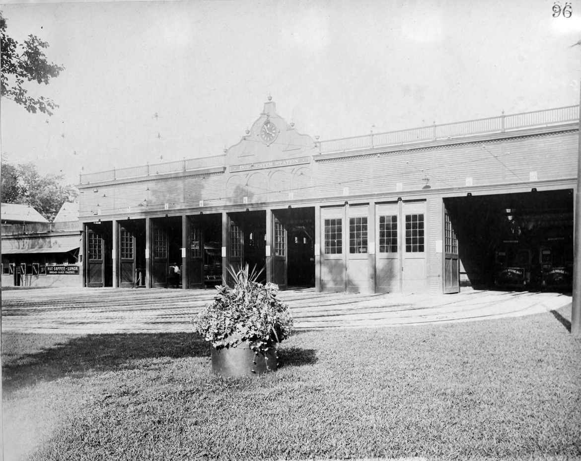 Бостон — Депо; Бостон — Старые фотографии — Трамвай