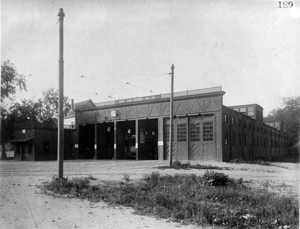 Бостон — Депо; Бостон — Старые фотографии — Трамвай