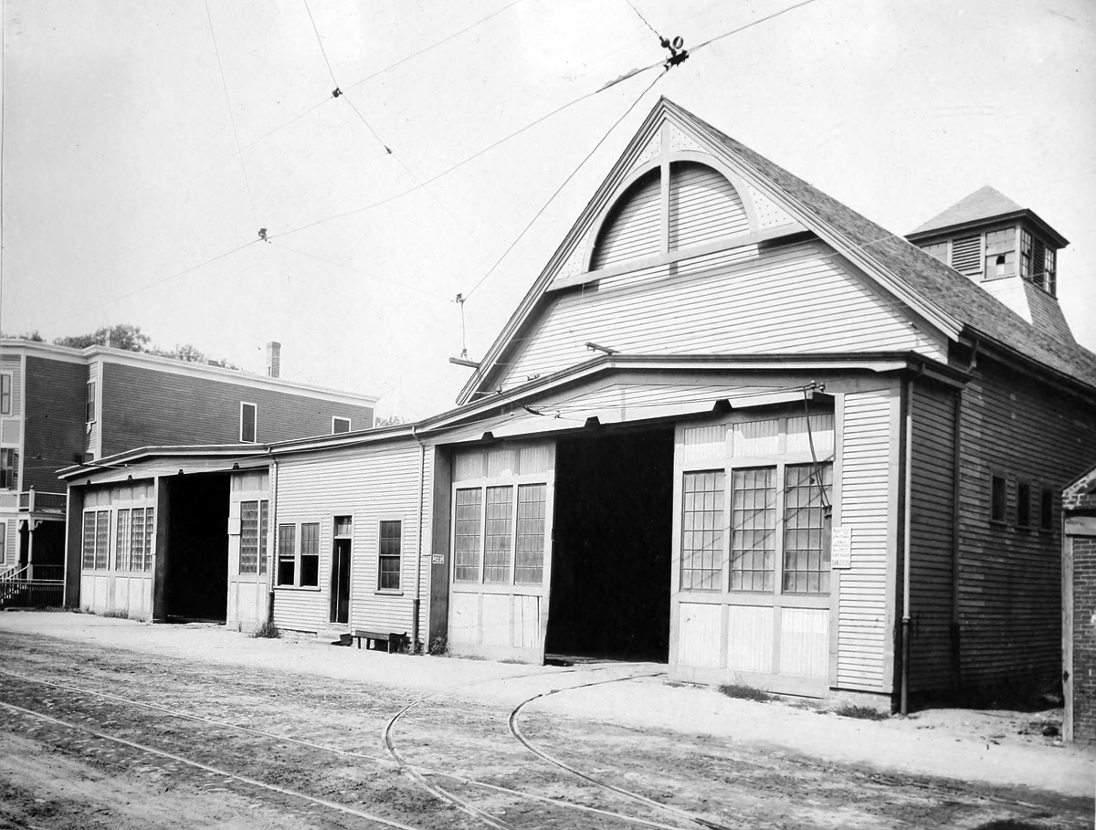 Бостон — Депо; Бостон — Старые фотографии — Трамвай