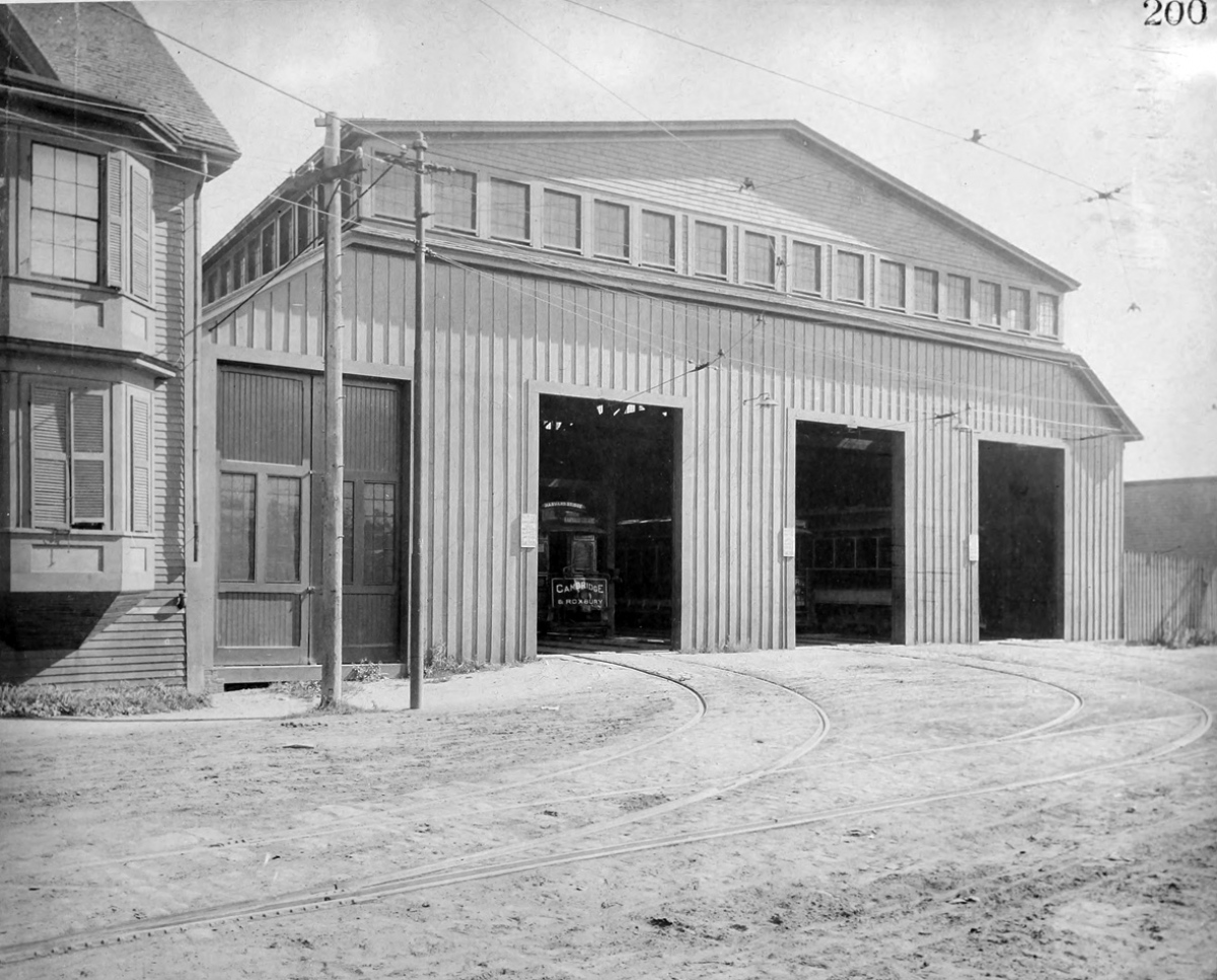 Бостон — Депо; Бостон — Старые фотографии — Трамвай