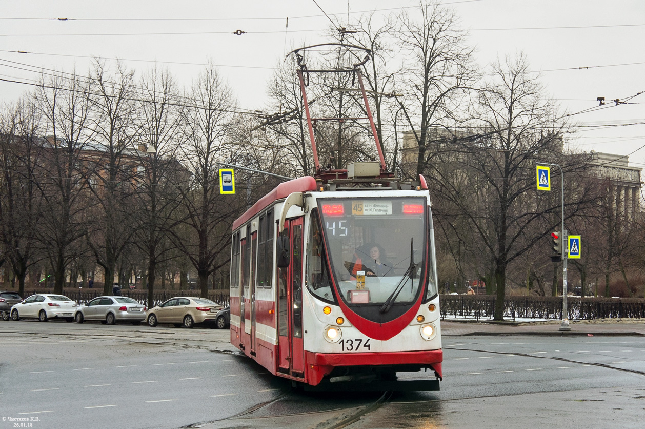 Санкт-Петербург, 71-134А (ЛМ-99АВН) № 1374