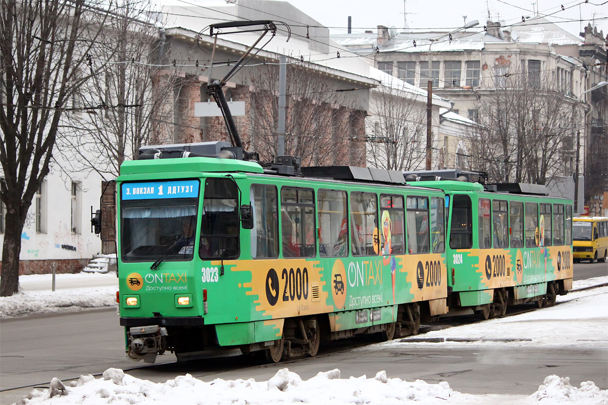 Днепр, Tatra T6A2M № 3023