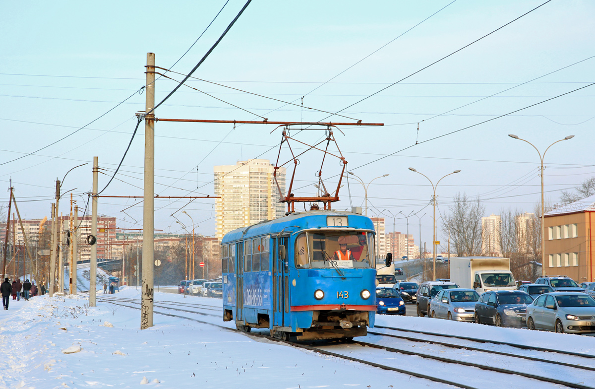 Екатеринбург, Tatra T3SU № 143