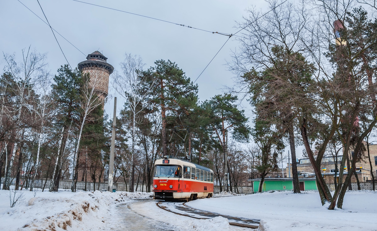 Киев, Tatra T3SUCS № 5670
