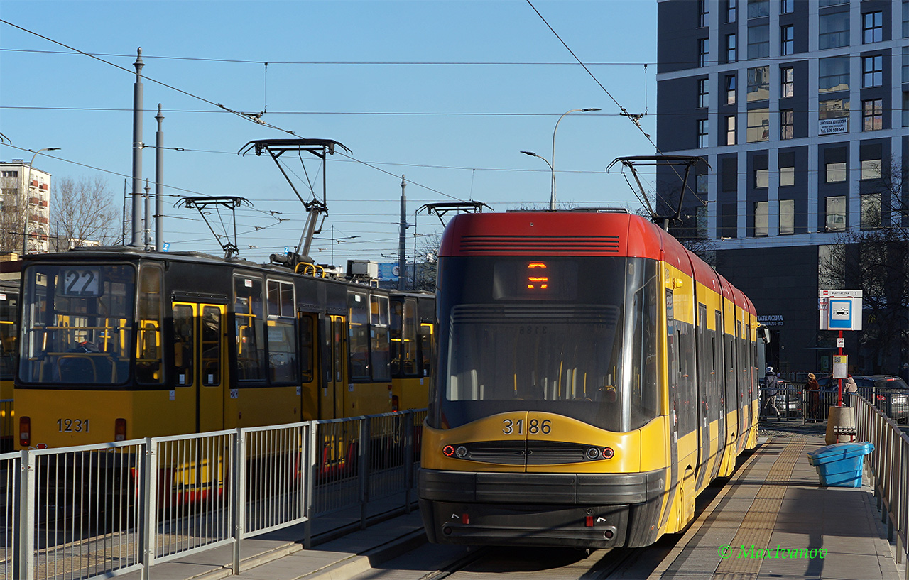 Варшава, PESA Swing 120Na № 3186