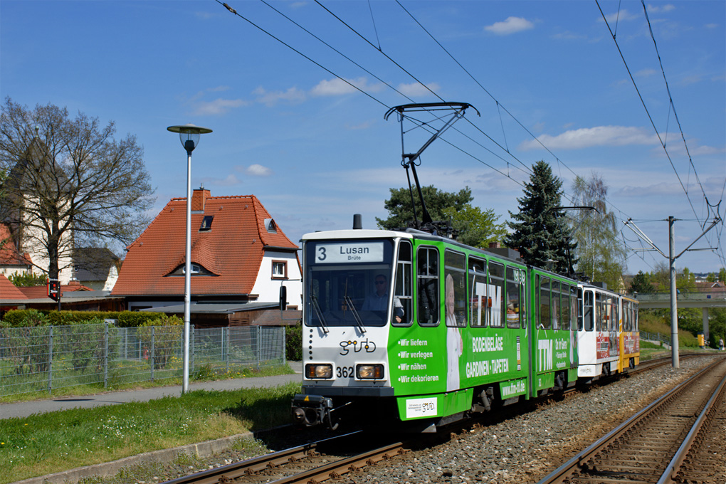 Гера, Tatra KT4DMC № 362