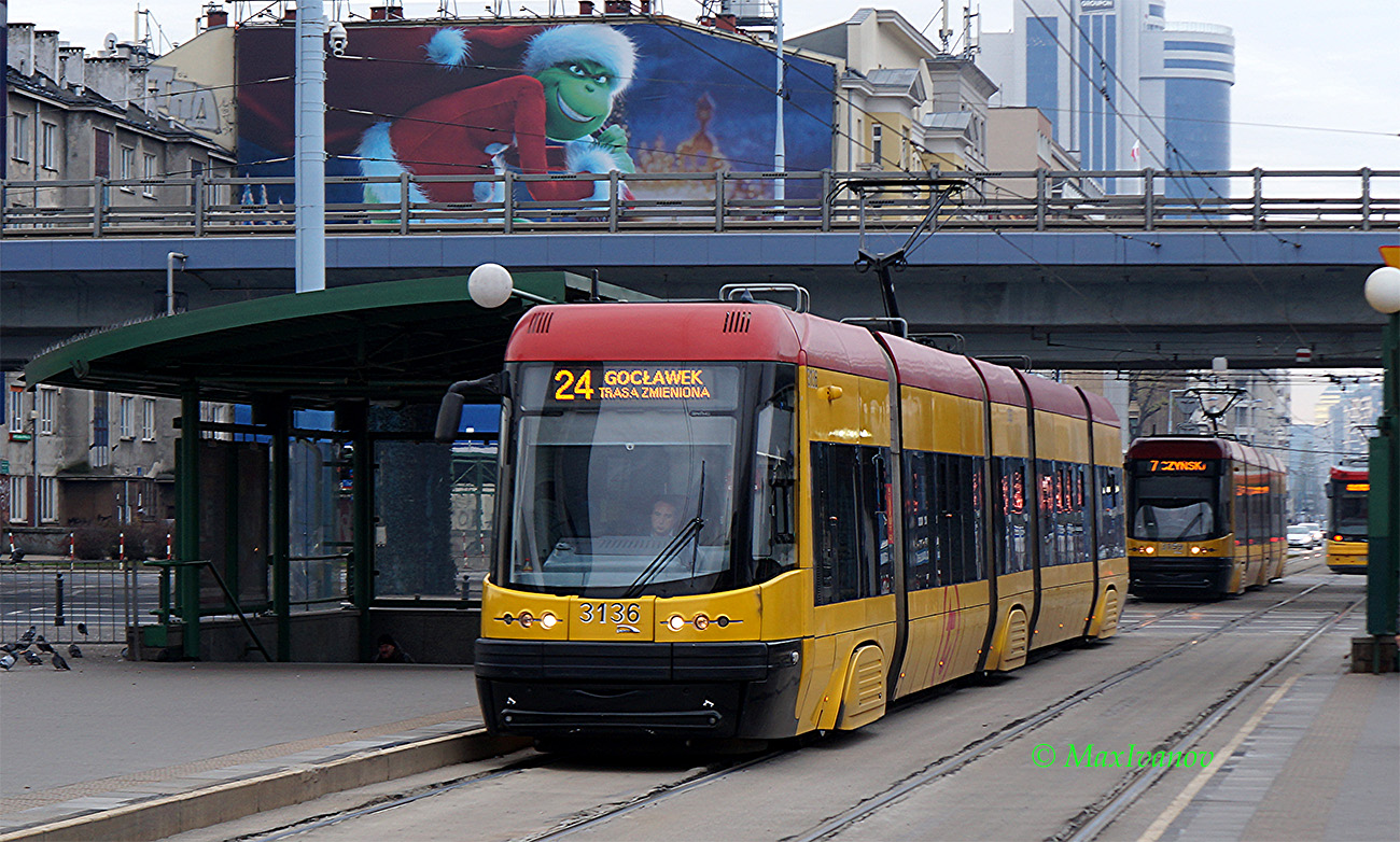 Варшава, PESA Swing 120Na № 3136