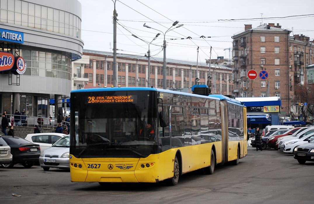 Киев, ЛАЗ E301D1 № 2627 Киев, ЛАЗ E301D1 № 2627