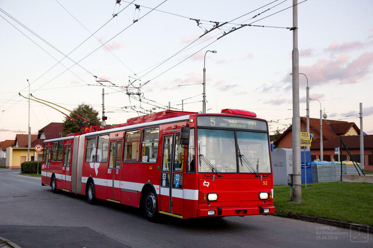 Ческе-Будеёвице, Škoda 15Tr13/7M № 52