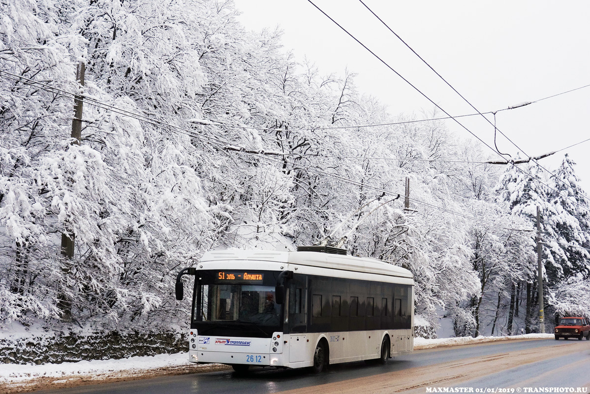 Крымский троллейбус, Тролза-5265.05 «Мегаполис» № 2612