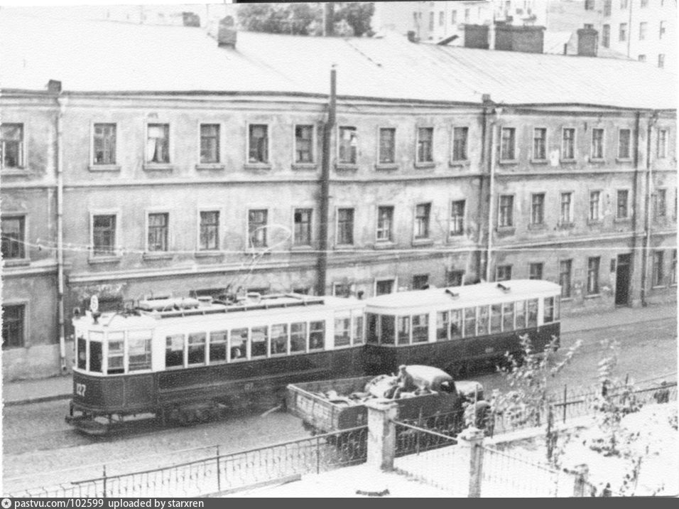 Москва, БФ № 127; Москва — Исторические фотографии — Трамвай и Троллейбус (1946-1991)