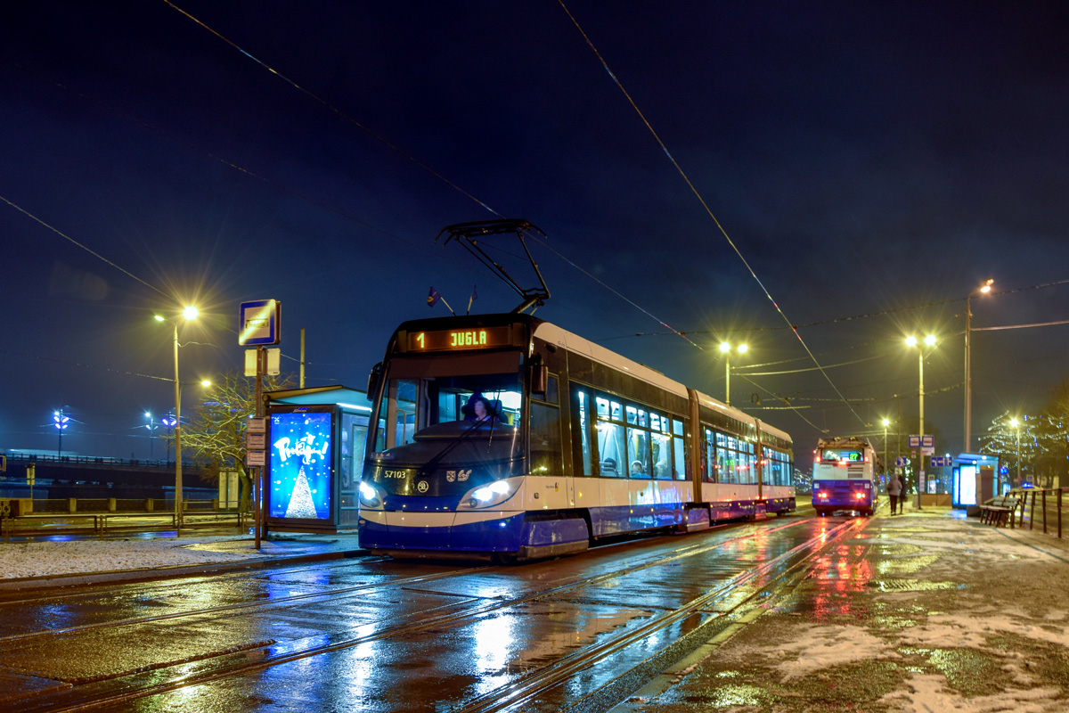 Рига, Škoda 15T ForCity Alfa Riga № 57103