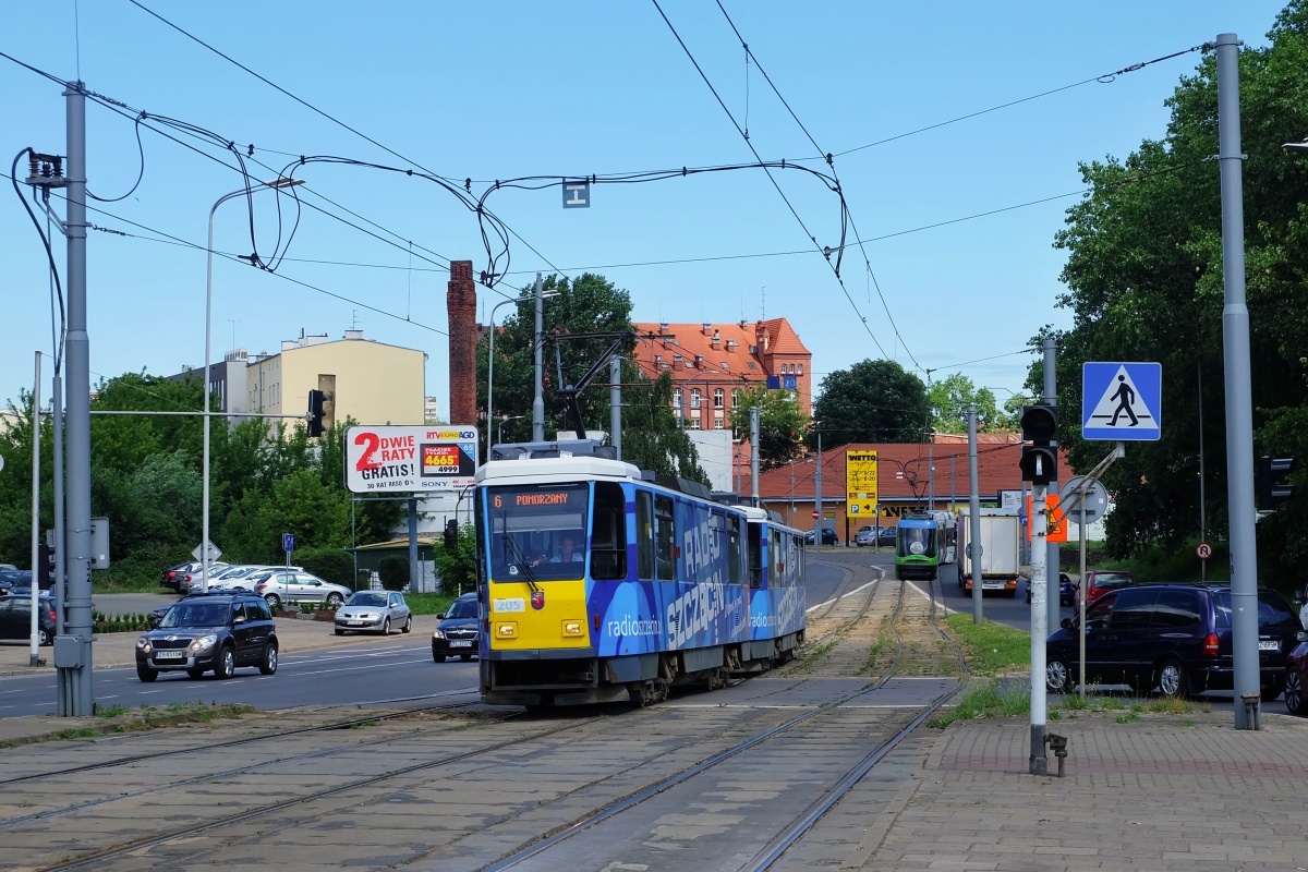 Stettin, Tatra T6A2M Nr. 205