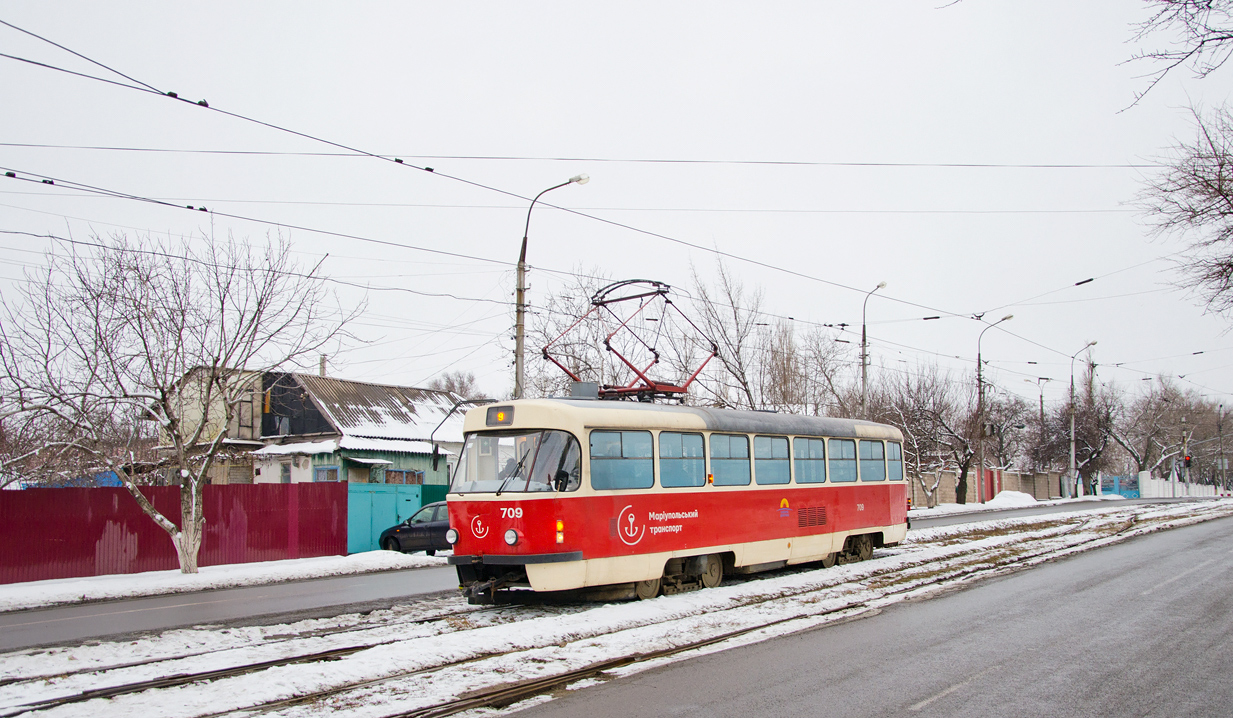 Мариуполь, Tatra T3SUCS № 709