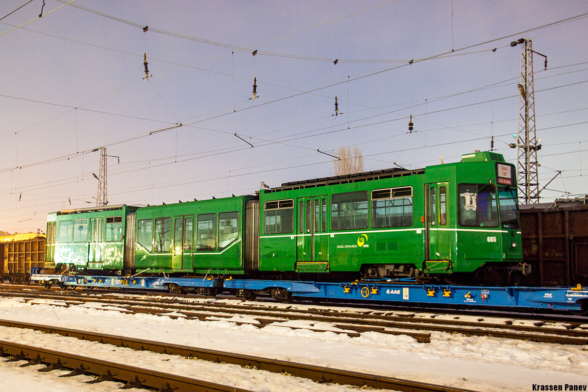 Sofia, Schindler/Siemens Be 4/6 S Nr 685; Sofia — Delivery 28 trams Be 4/6 S Schindler/Siemens — 2017