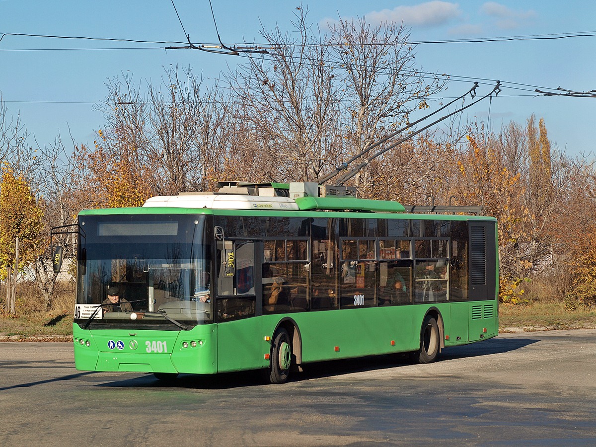 Харьков, ЛАЗ E183A1 № 3401