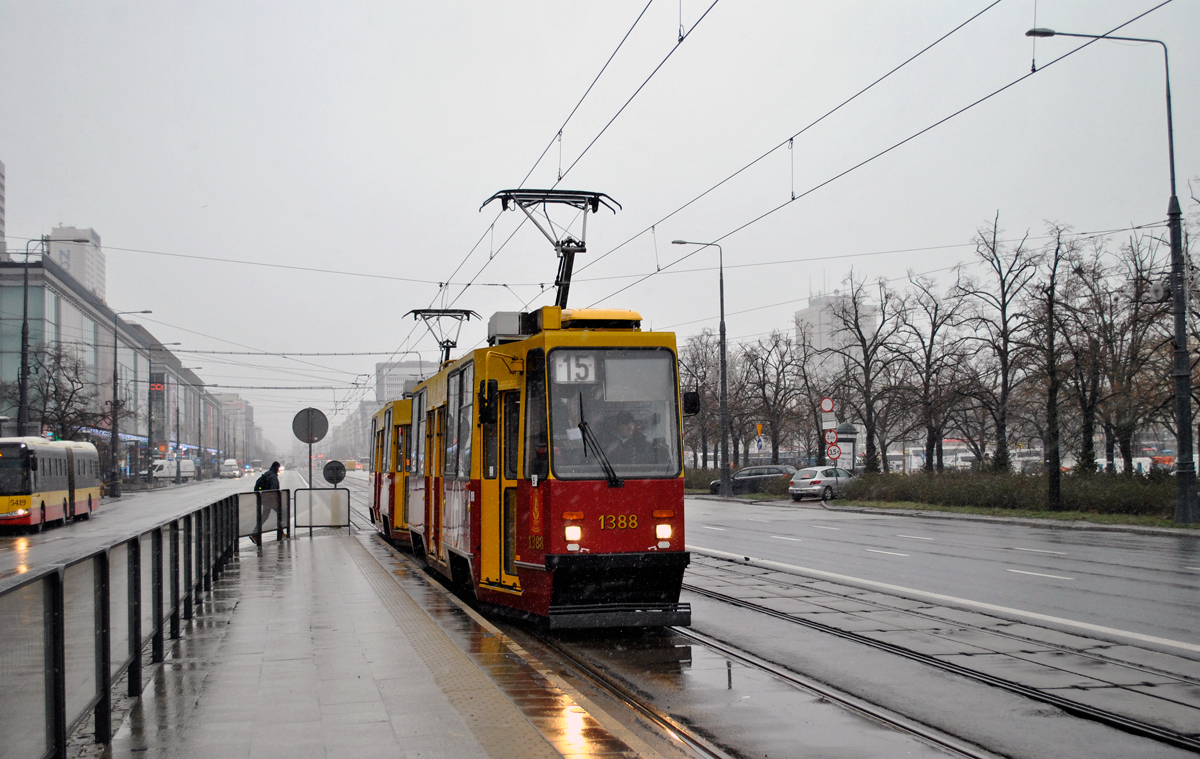 Варшава, Konstal 105Nb/e № 1388