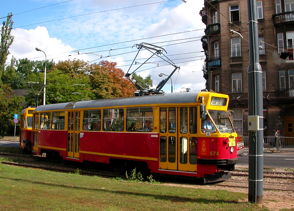 Варшава, Konstal 13N № 574