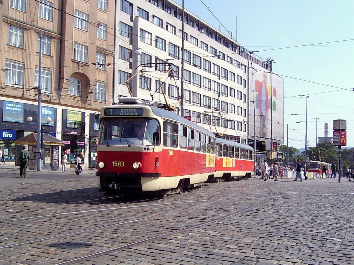 Брно, Tatra T3P № 1583