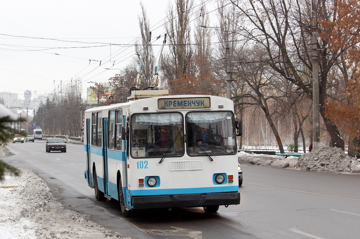 Кременчуг, ЗиУ-682Г-016 (012) № 102