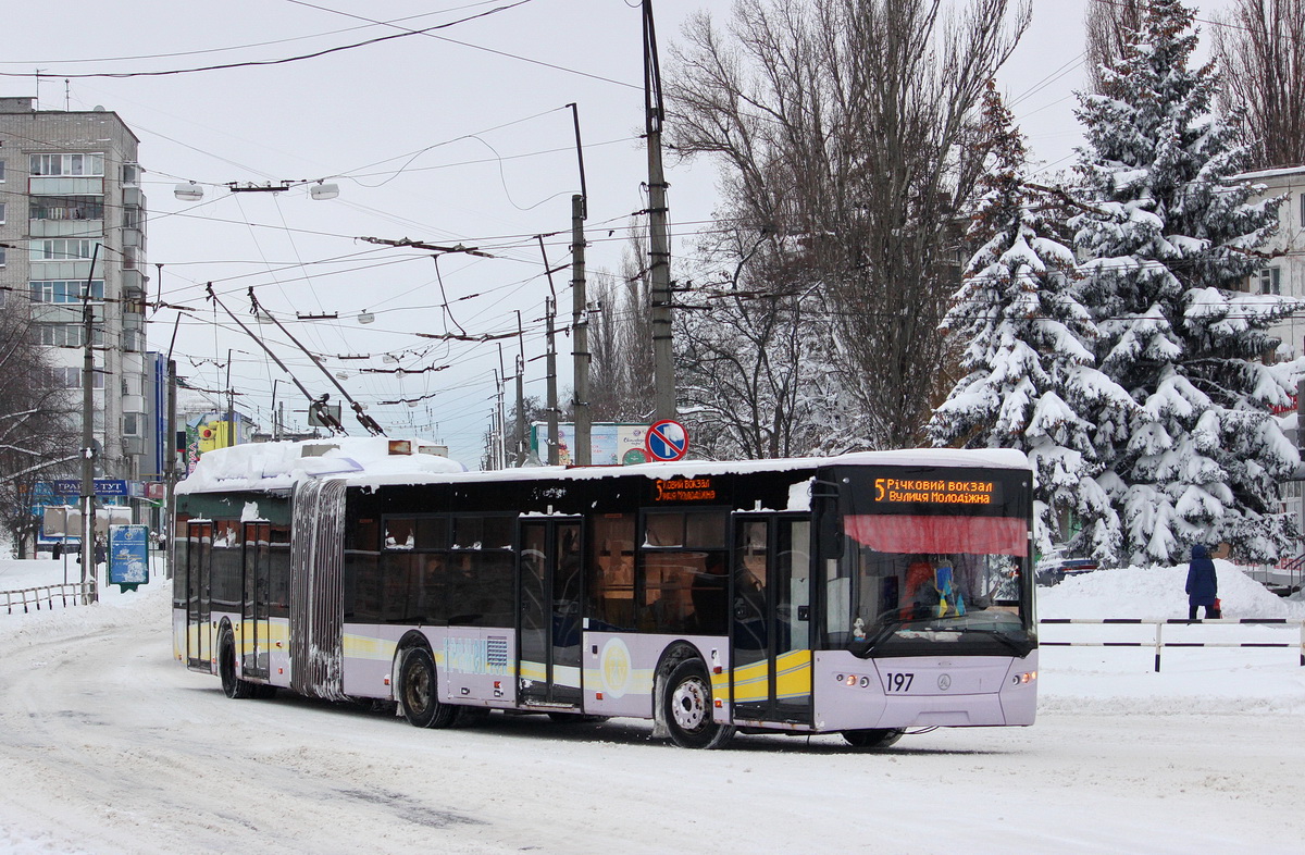 Кременчуг, ЛАЗ E301A1 № 197