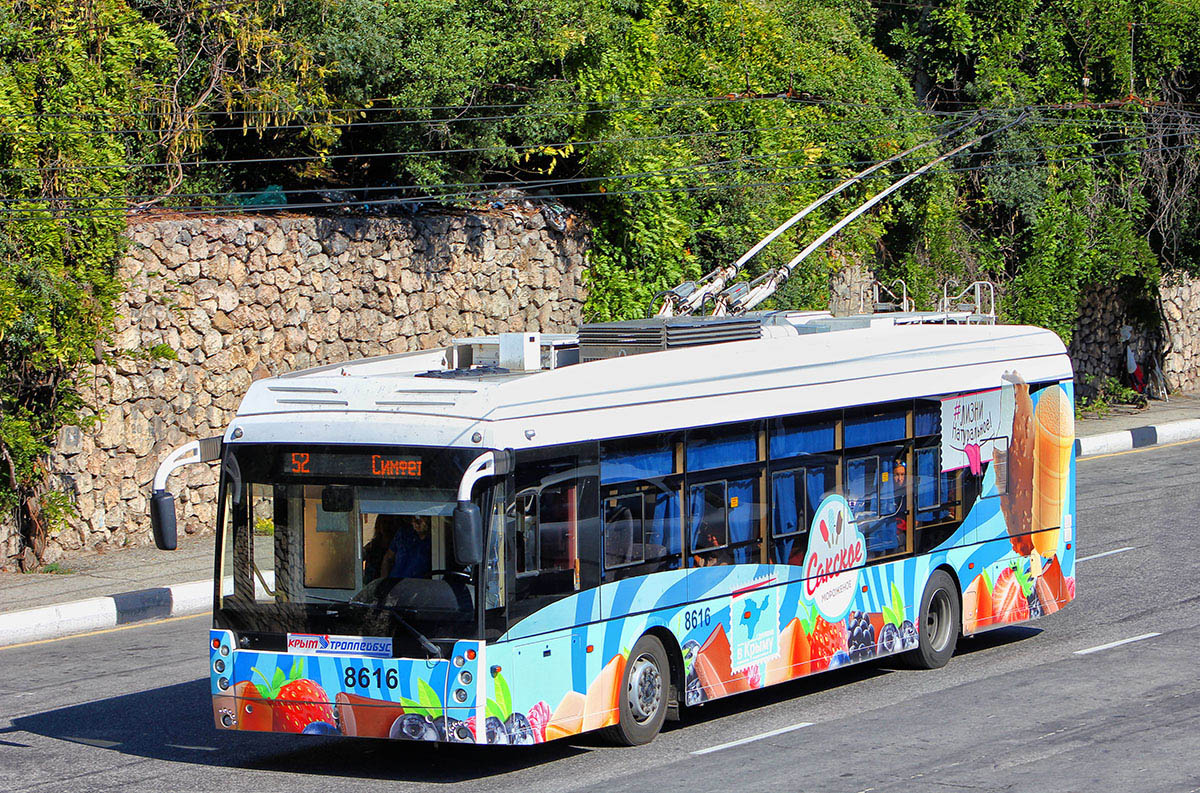 Крымский троллейбус, Тролза-5265.05 «Мегаполис» № 8616