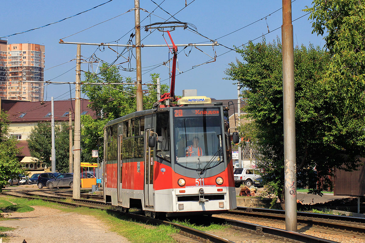 Krasnodar, 71-605ТН (КТМ-5М3Р8) č. 511