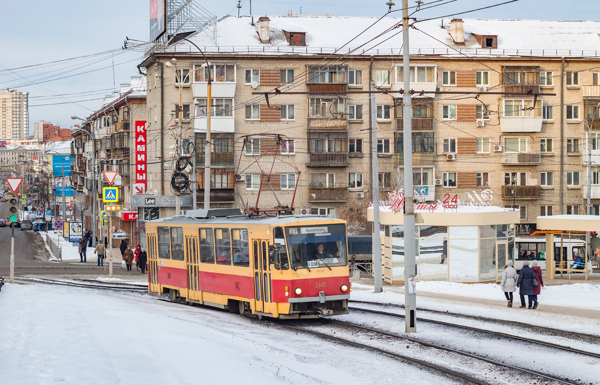 Екатеринбург, Tatra T6B5SU № 360