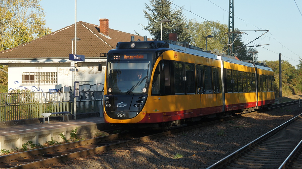 Карлсруэ, Bombardier ET2010 № 964 Карлсруэ, Bombardier ET2010 № 964