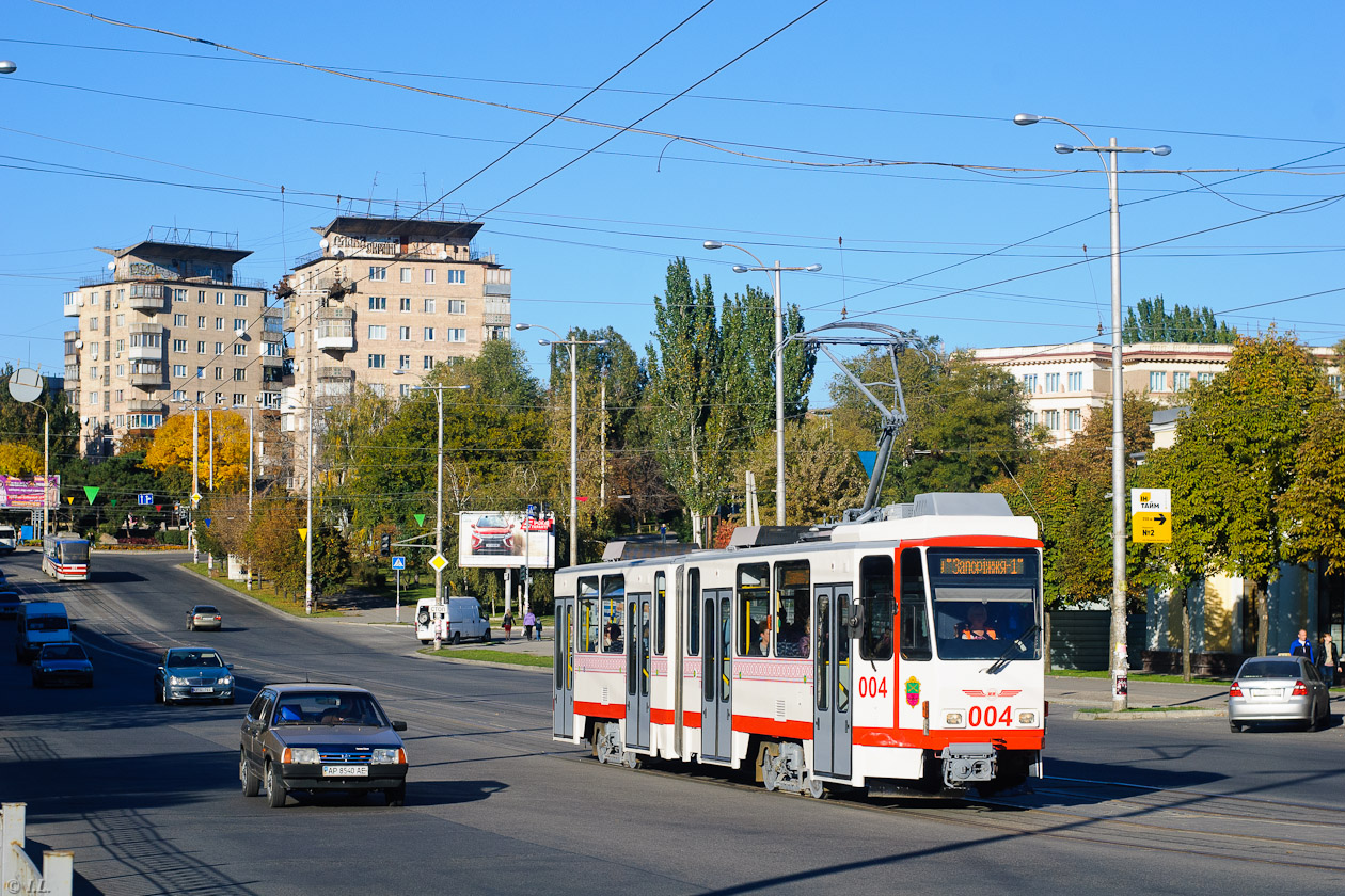 Запорожье, Tatra KT4DtM № 004