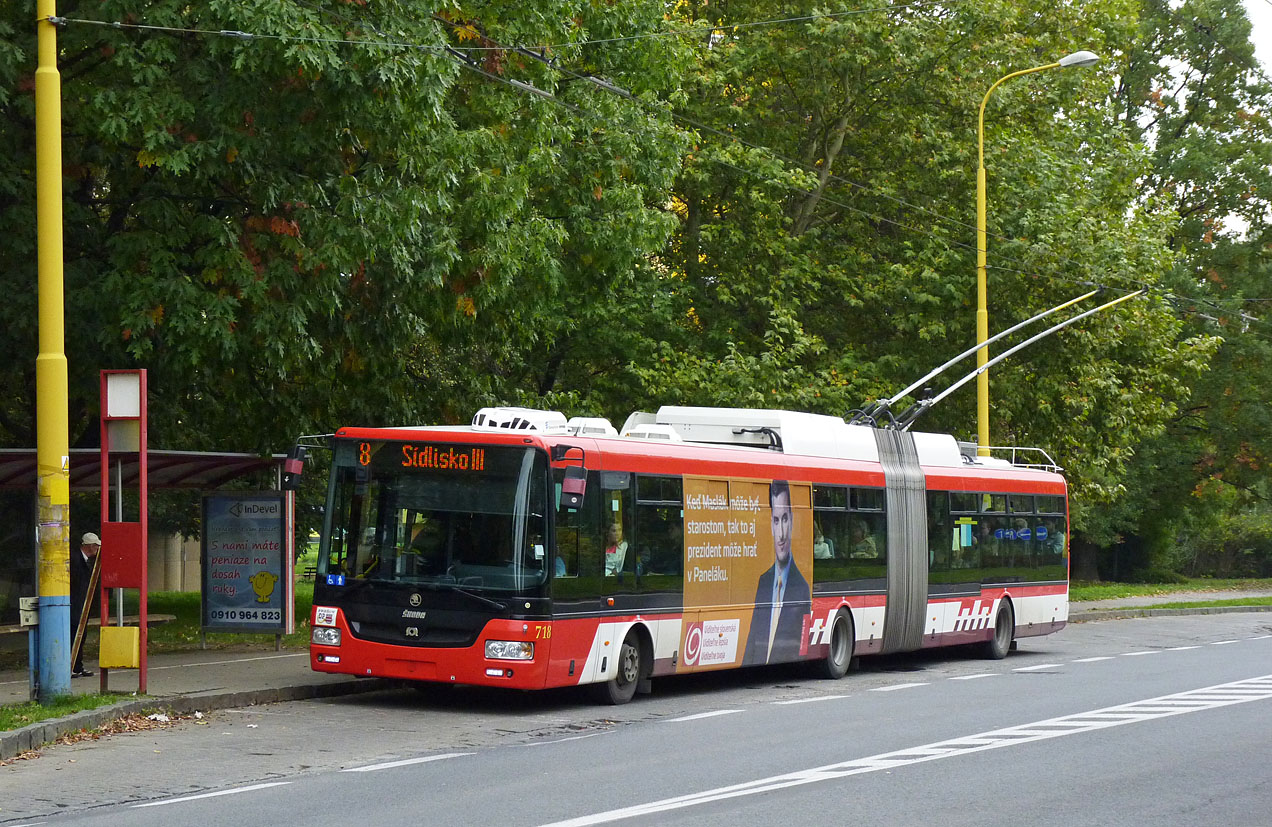 Eperjes, Škoda 31Tr SOR — 718