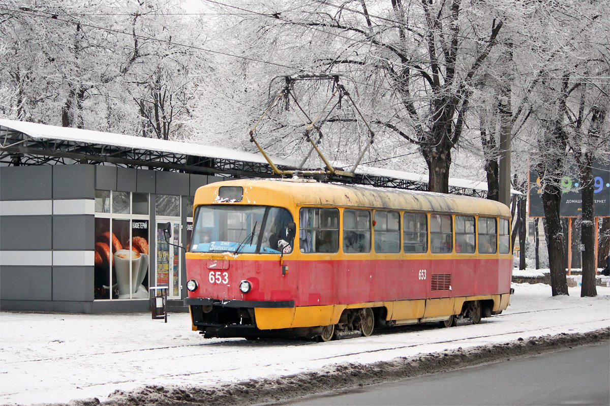 Каменское, Tatra T3SU № 653