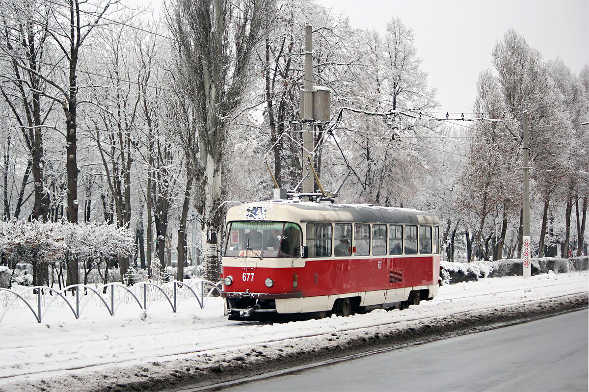 Каменское, Tatra T3SUCS № 677
