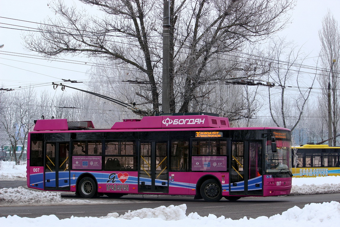 Кременчуг, Богдан Т70117 № 007