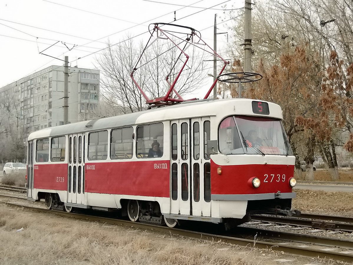 Волгоград, Tatra T3SU № 2739