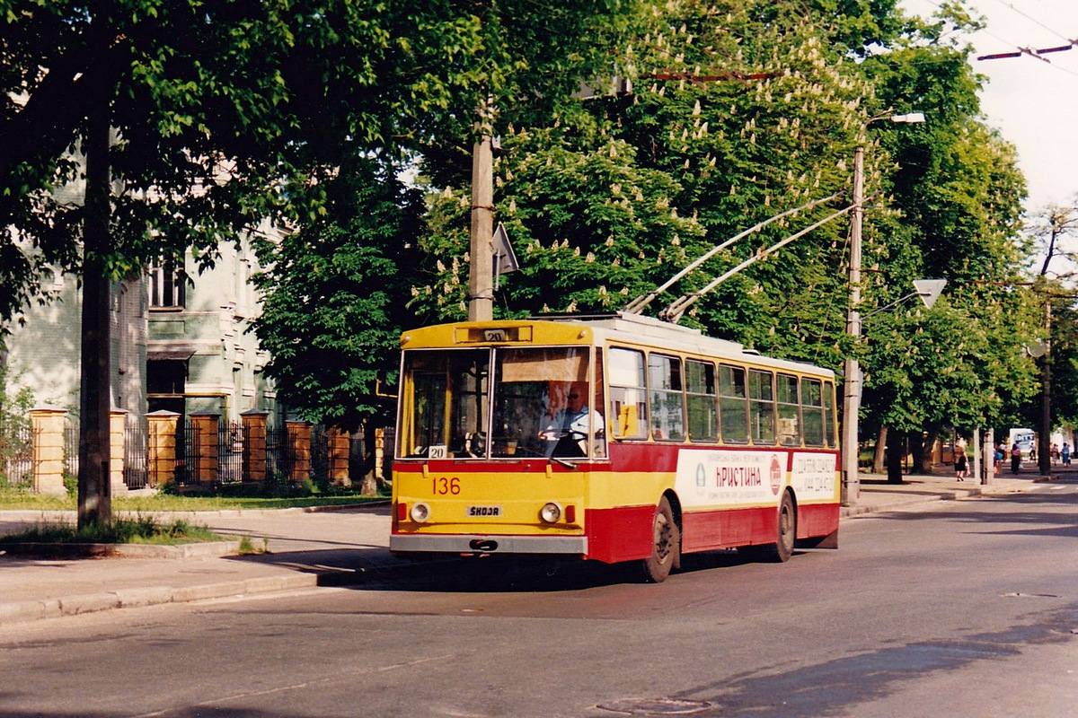 Киев, Škoda 14Tr02 № 136; Киев — Исторические фотографии