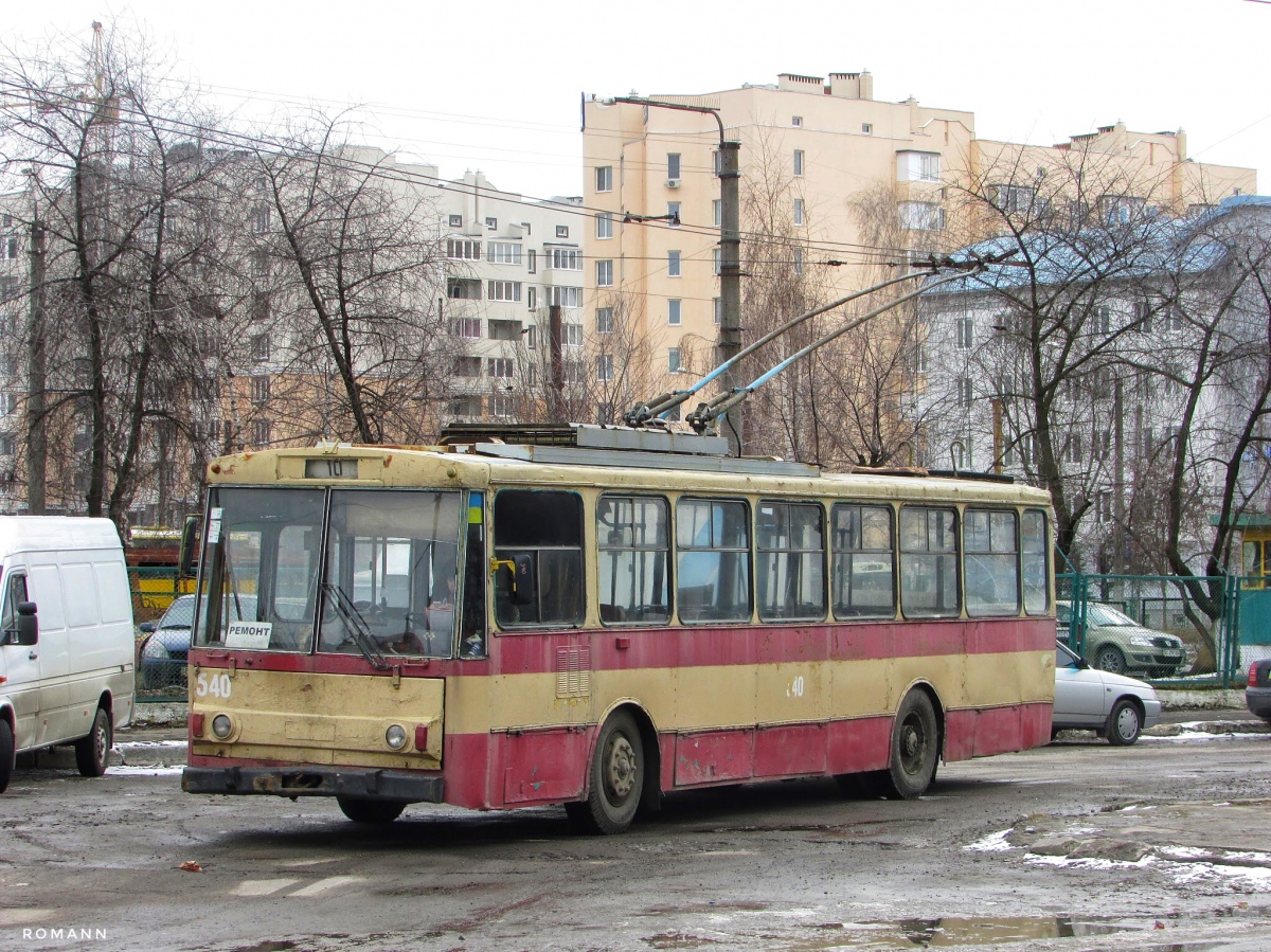 Львов, Škoda 14Tr02/6 № 540