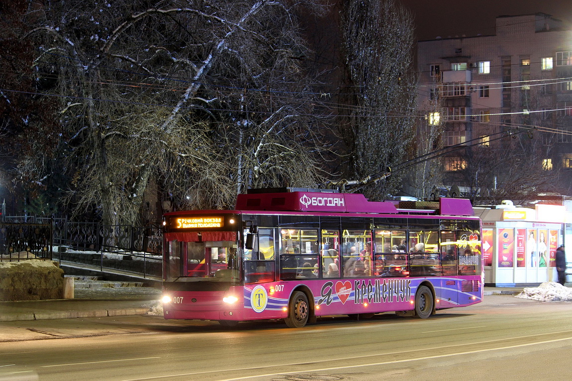 Кременчуг, Богдан Т70117 № 007