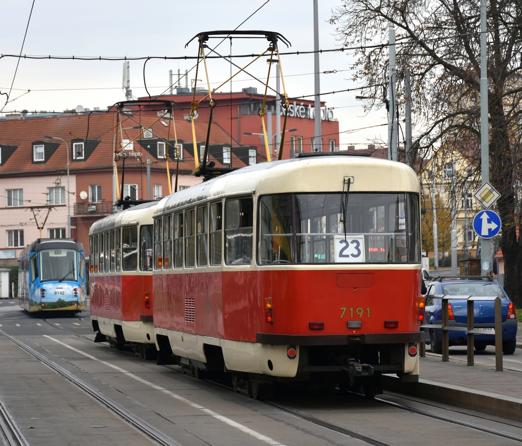 Прага, Tatra T3SUCS № 7191