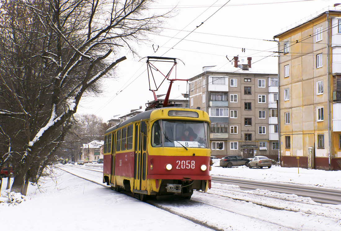 Уфа, Tatra T3D № 2058