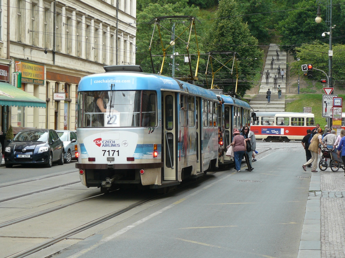 Прага, Tatra T3SUCS № 7171