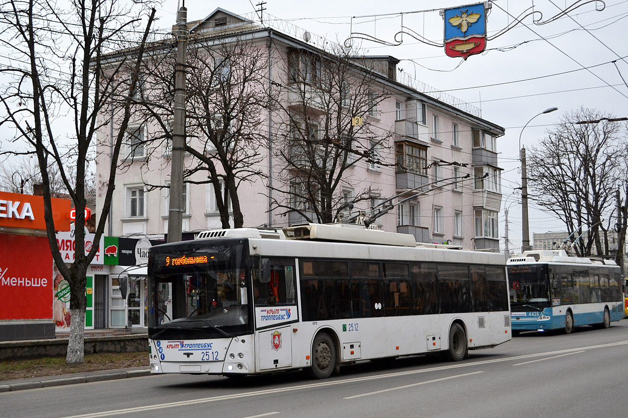 Krimas trolejbuss, SVARZ-MAZ-6275 № 2512