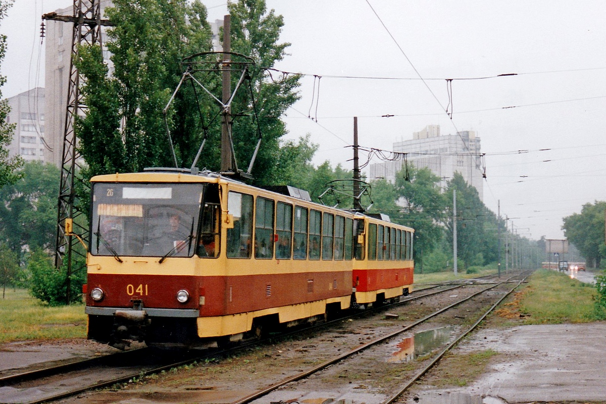 Киев, Tatra T6B5SU № 041; Киев — Исторические фотографии Киев, Tatra T6B5SU № 041; Киев — Исторические фотографии