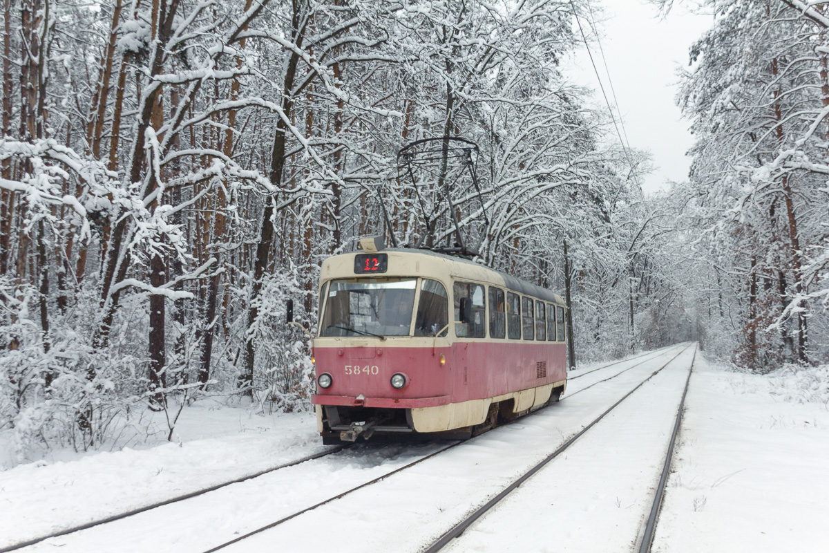 Киев, Tatra T3SU № 5840