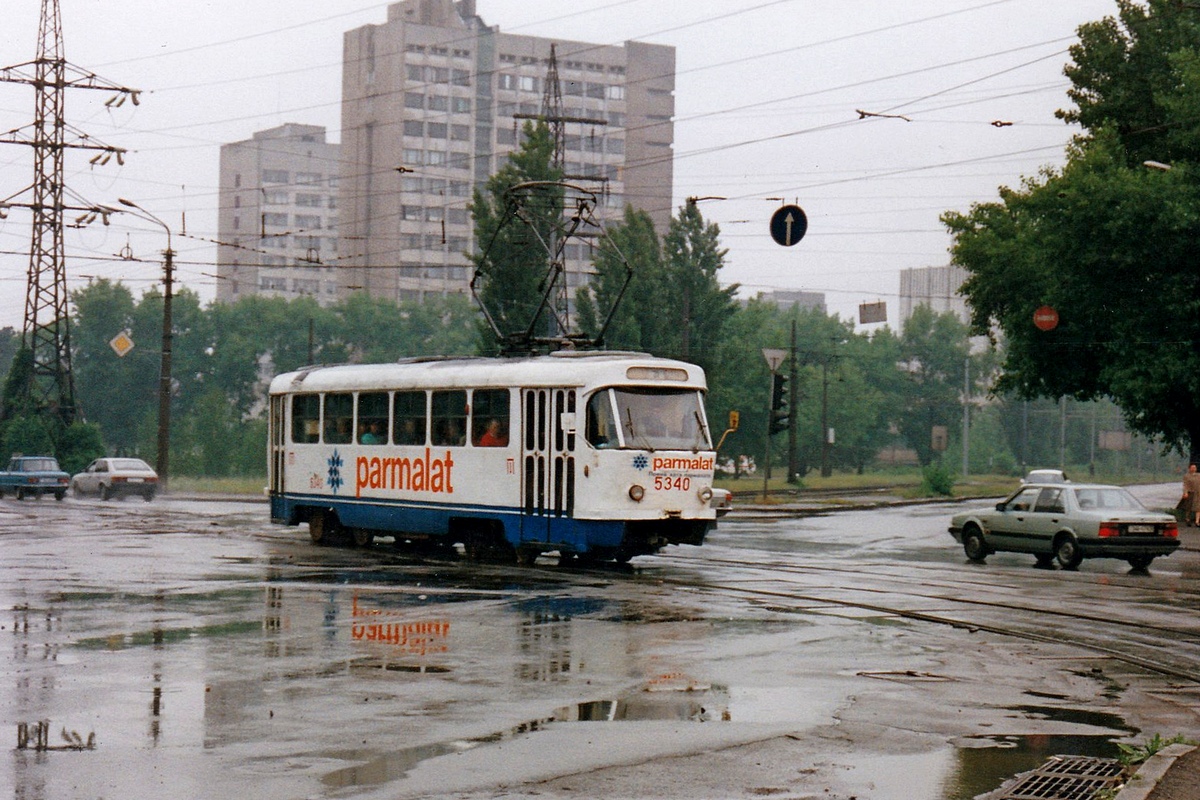 Киев, Tatra T3SU (двухдверная) № 5340; Киев — Исторические фотографии Киев, Tatra T3SU (двухдверная) № 5340; Киев — Исторические фотографии