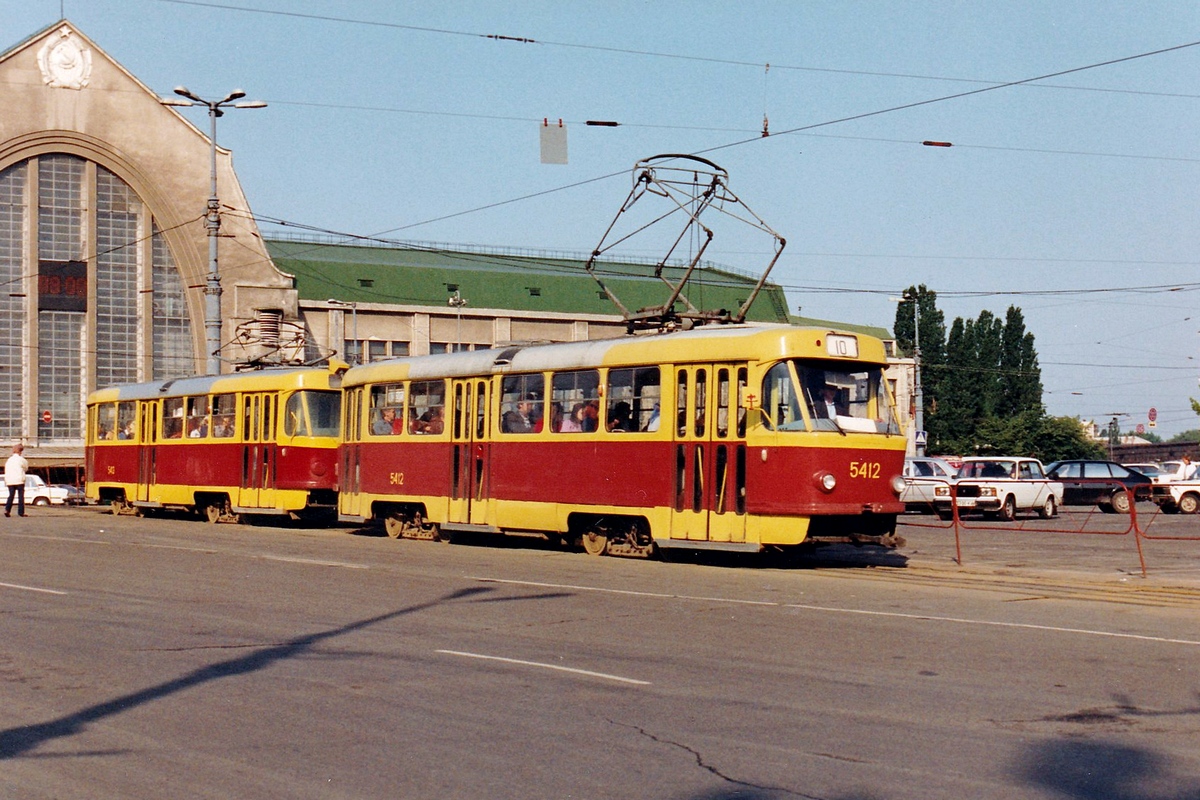 Киев, Tatra T3SU № 5412; Киев — Исторические фотографии