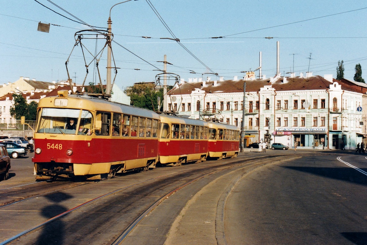 Киев, Tatra T3SU № 5448; Киев — Исторические фотографии