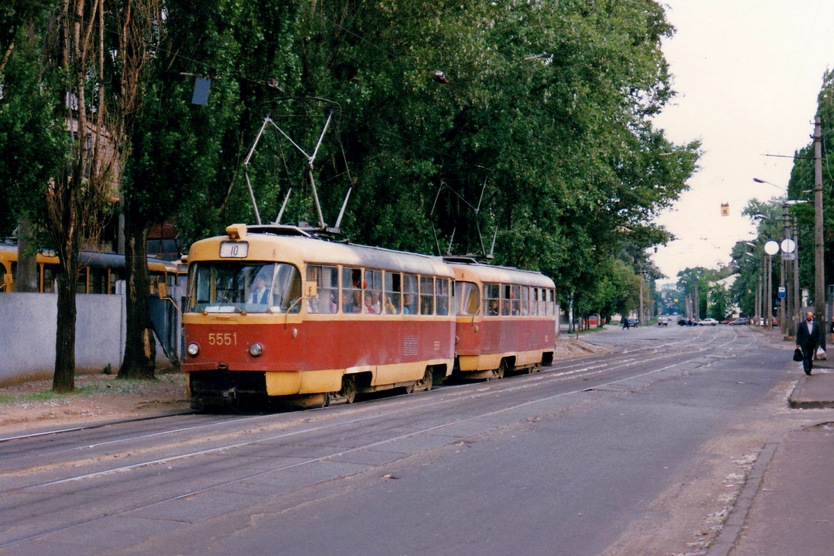 Киев, Tatra T3SU № 5551; Киев, Tatra T3SU № 5552
