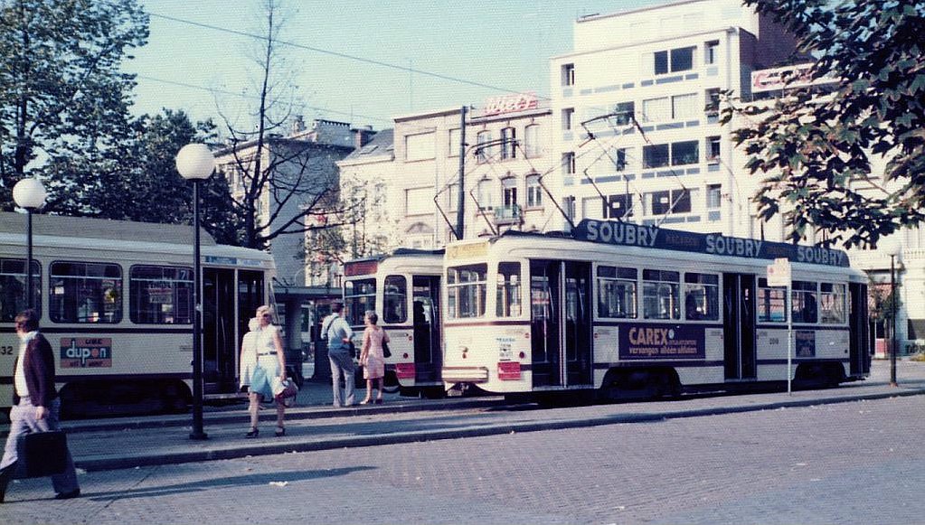 Антверпен — Старые фотографии (city trams Antwerpen)